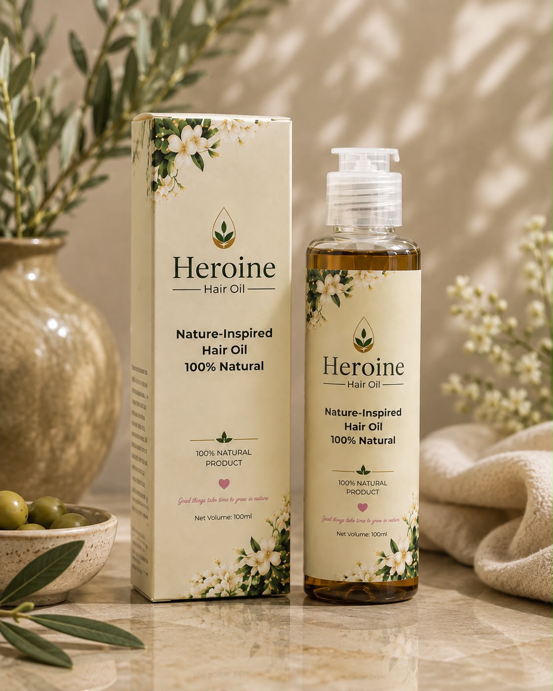 Heroine Hair Oil